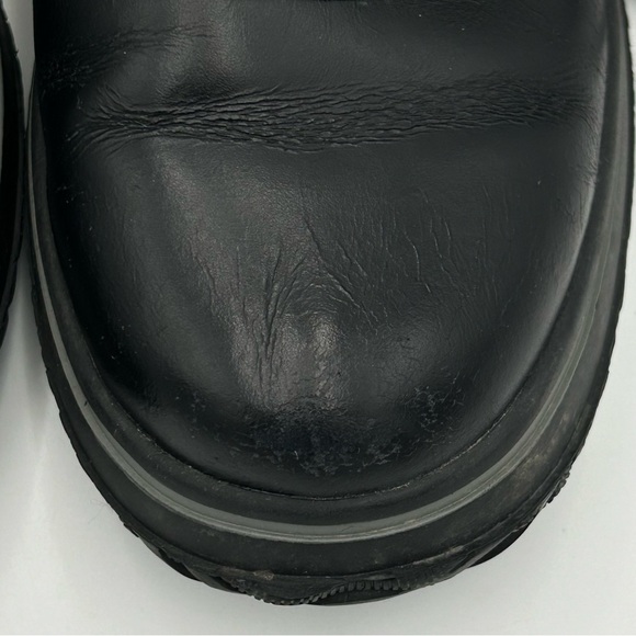 Coach Womens Shaine Snow Boot Size 5.5B Signature Leather Sherpa Nylon Black - Picture 13 of 14